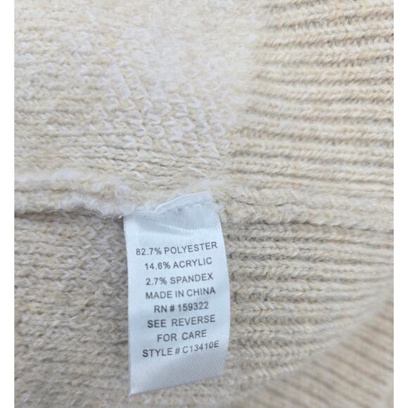 Evereve Collete Checkered Stong Shoulder Sweater - Picture 5 of 5